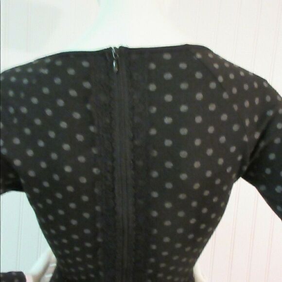 Made in San Francisco dress polka dot sz XS - Picture 4 of 5